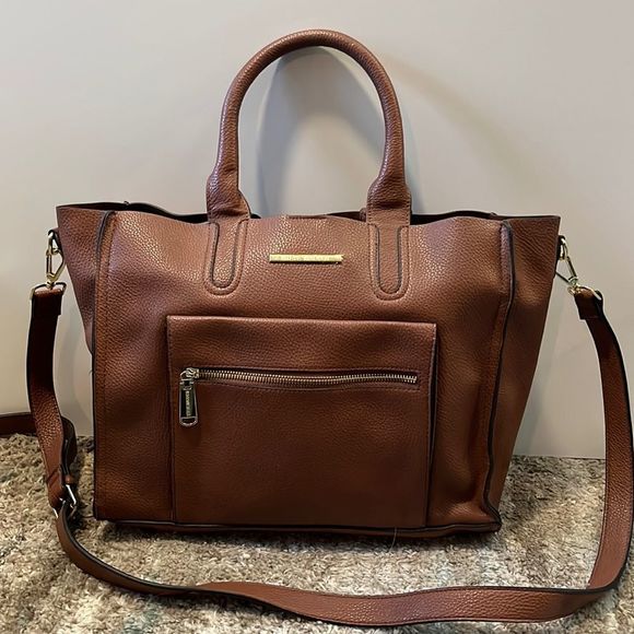 Steve Madden Bags Steve Madden Brown Laptop Bag Poshmark